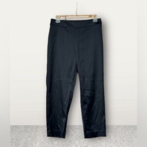 St. John Emma Satin Ankle Pants
